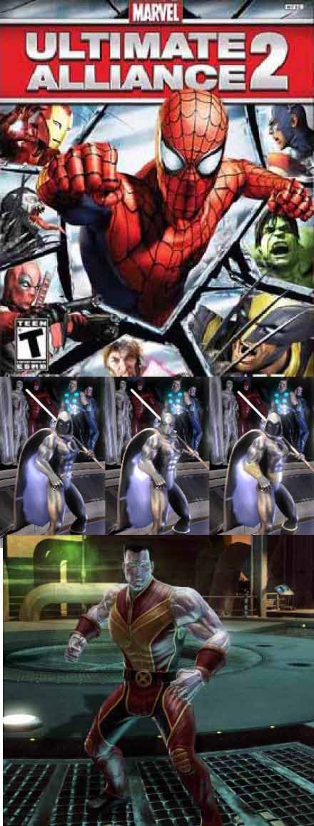 Marvel ultimate alliance heroes